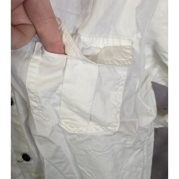 Millenium Lace Shoulder Button Up - Picture 4 of 12